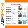 100-Piece iPhone Rear Camera Lens Set