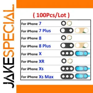 100-Piece iPhone Rear Camera Lens Set