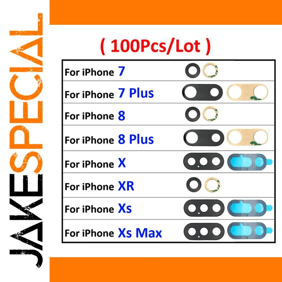 100-Piece iPhone Rear Camera Lens Set 1 100-Piece iPhone Rear Camera Lens Set