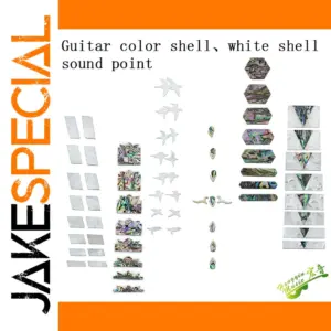 Abalone Shell Guitar Inlays with Various Shapes