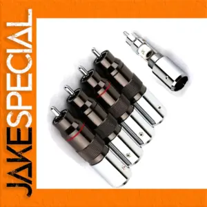 High-Fidelity RCA Connector Set (2 or 4 pcs)