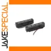 Black Ceramic Jazz Bass Pickup Set for Precision