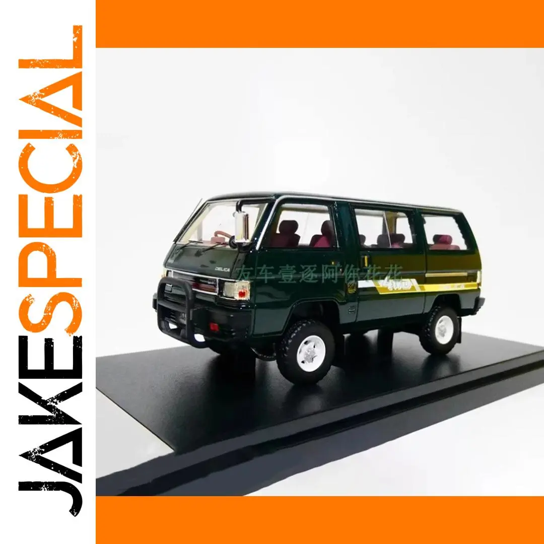 1:43 Scale Classic Delica Van Resin Model 1 1:43 Scale Classic Delica Van Resin Model