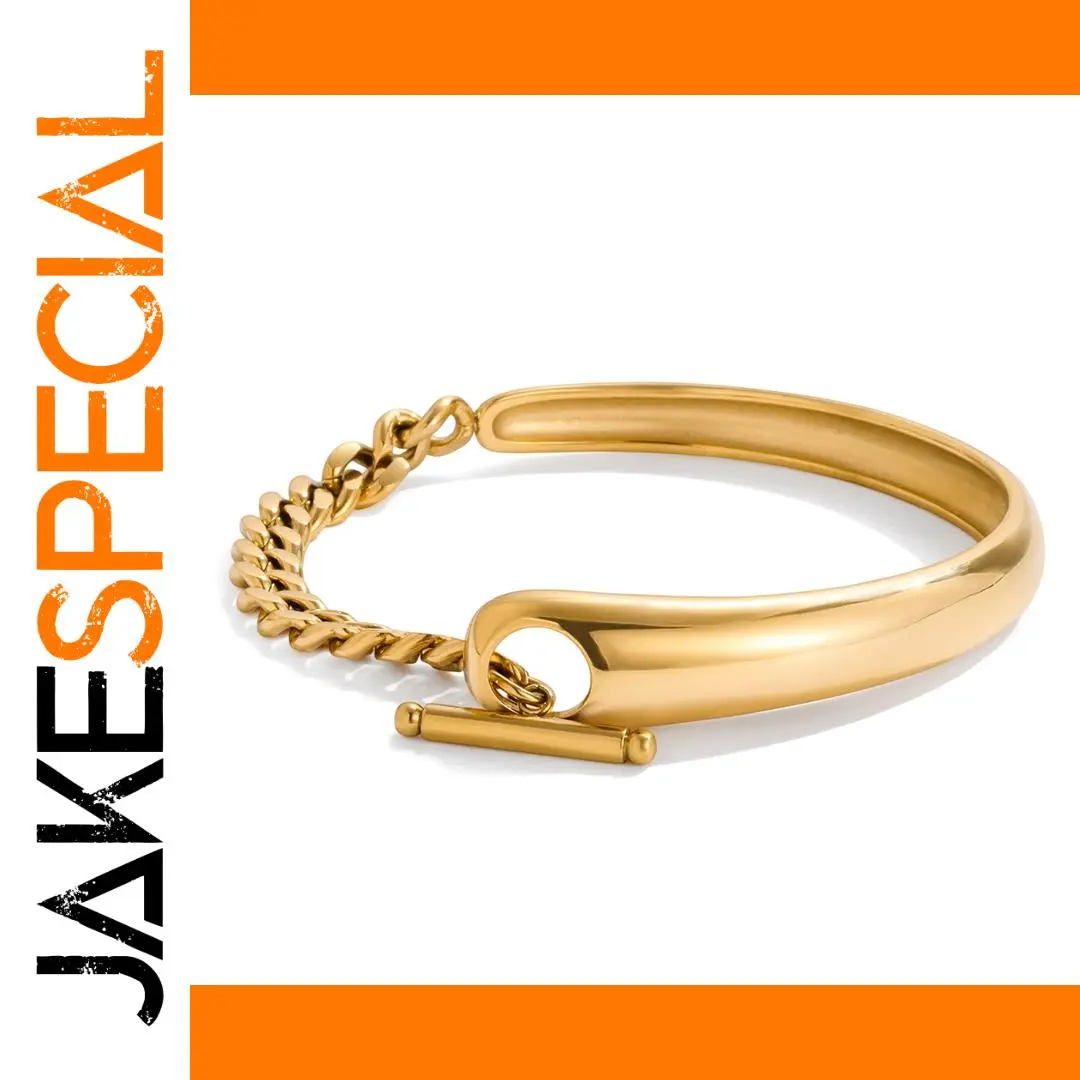 Stainless Steel Asymmetric Geometric Bracelet 1 Stainless Steel Asymmetric Geometric Bracelet