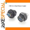 Waterproof USB 3.0 Panel Mount Connector