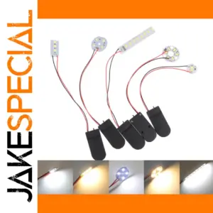 Mini DIY Electronic Light Bulb Kit for Dioramas