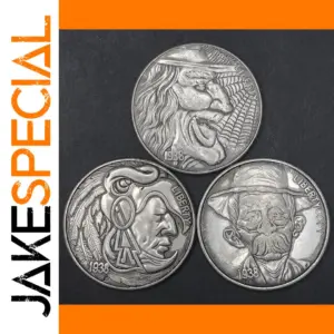 Vintage Copper Commemorative Coin Set