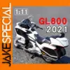 1:11 Honda Gold Wing GL800 Die-Cast Model