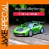 Vibrant Green Porsche 911 GT3 RS Model