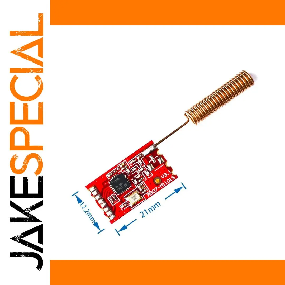 Red 433MHz RF Module for Wireless Projects 1 Red 433MHz RF Module for Wireless Projects