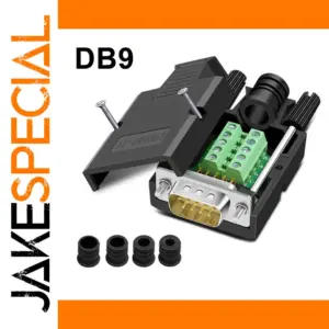 DB9 Solderless Connector for Serial Communication