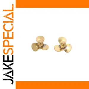 9mm Brass RC Boat Propeller with 1.5mm Shaft