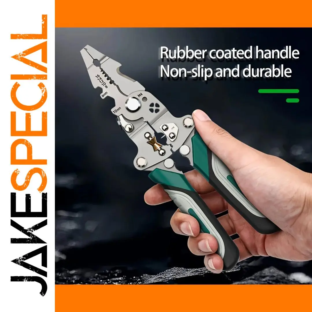 Premium Foldable Wire Stripper and Crimper 1 Premium Foldable Wire Stripper and Crimper