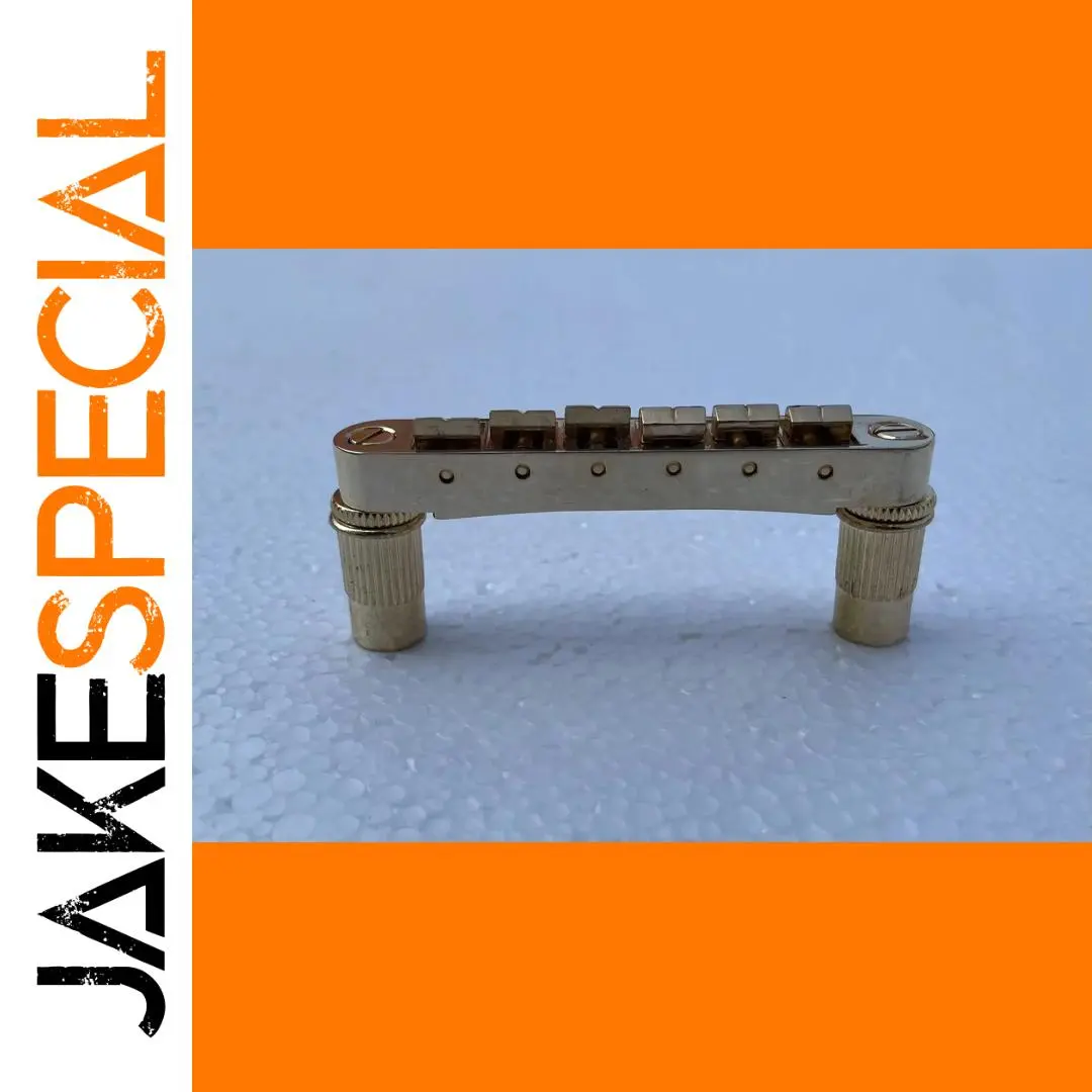 Gold Tone-O-Matic Electric Guitar Bridge 1 Gold Tone-O-Matic Electric Guitar Bridge