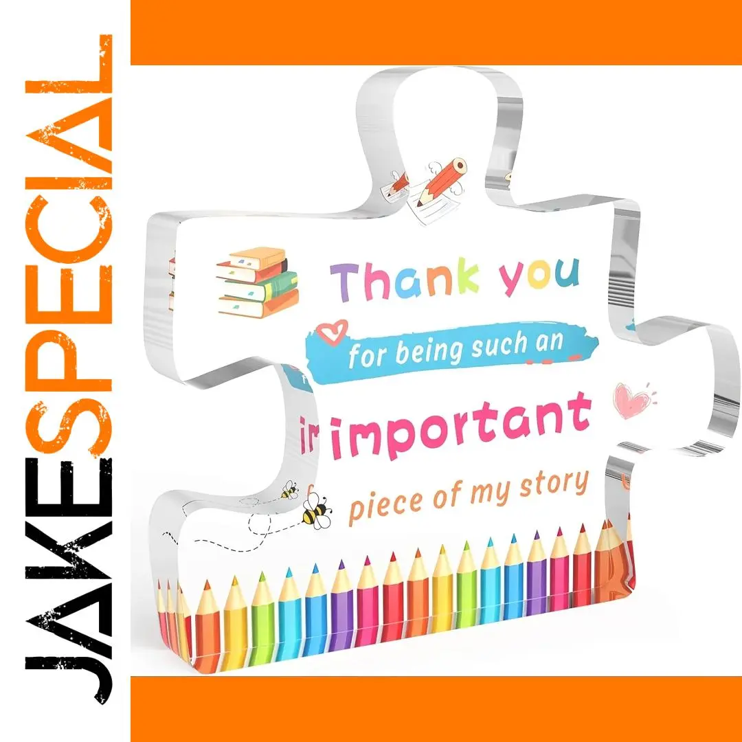 Vibrant Teacher Appreciation Acrylic Decor 1 Vibrant Teacher Appreciation Acrylic Decor