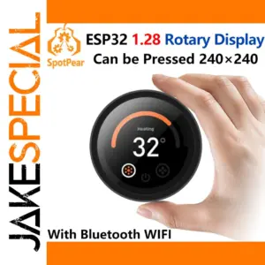 Round IPS TFT LCD for ESP32 Microcontrollers