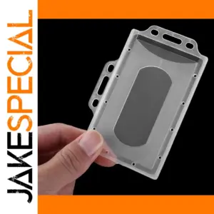 Clear Badge Holder for IDs and Access Cards