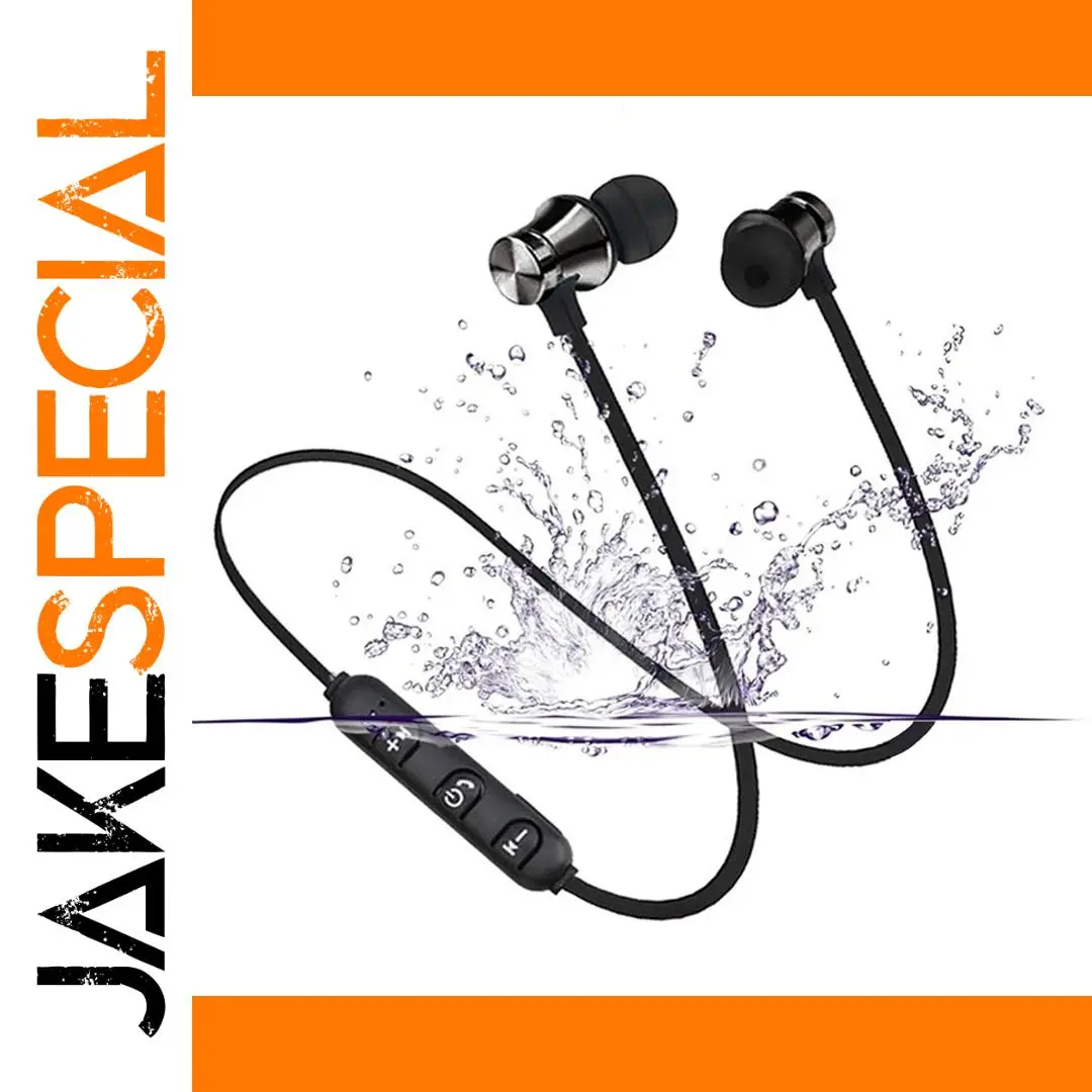 Sporty Bluetooth Wireless Earbuds with Magnetism 1 Sporty Bluetooth Wireless Earbuds with Magnetism