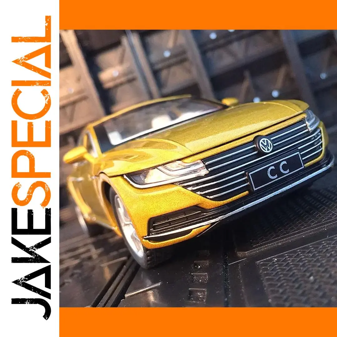 Vibrant Gold 1:32 VW CC Arteon Diecast Model 1 Vibrant Gold 1:32 VW CC Arteon Diecast Model