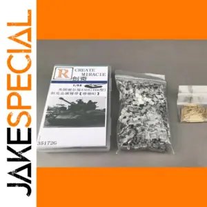 WWII Sherman Tank Metal Pin & Track Set