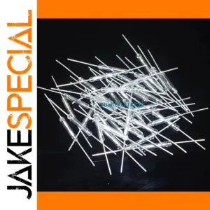 Set of 10 Transparent White Reed Switches