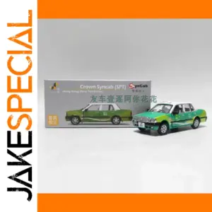 Hong Kong Taxi Diecast Model 1:64 Scale
