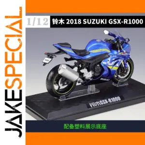 1/12 Scale Suzuki GSX-R1000 Motorcycle Model