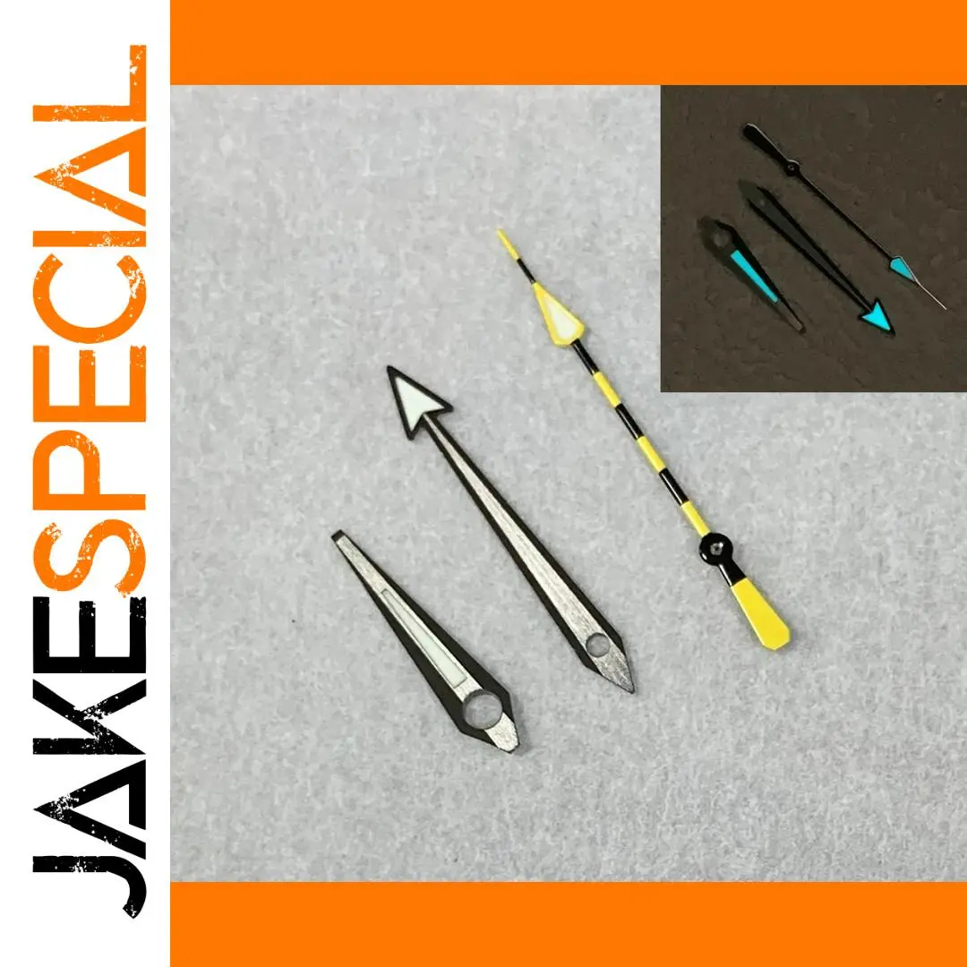 Luminous Watch Hands Set for NH35/36, 4R, 7S 1 Luminous Watch Hands Set for NH35/36, 4R, 7S