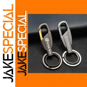 Polestar Logo Keychain in Zinc Alloy