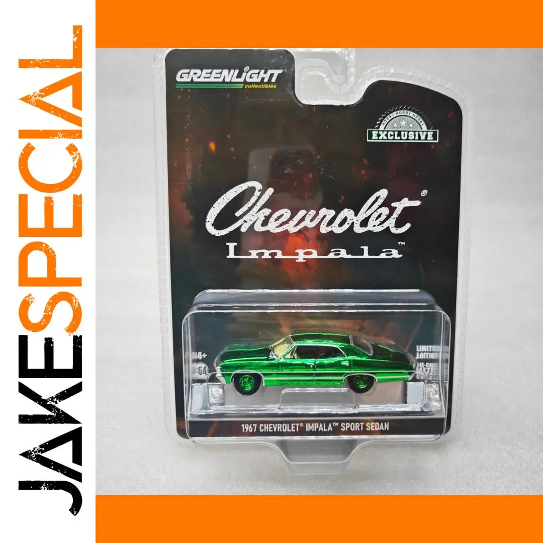 Green Light 1967 Chevrolet Impala Diecast Model 1 Green Light 1967 Chevrolet Impala Diecast Model