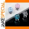 Modern 20mm Crystal Ball Cabinet Knob in Colors
