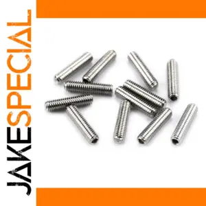 Precision Stainless Steel Guitar Saddle Screws Set