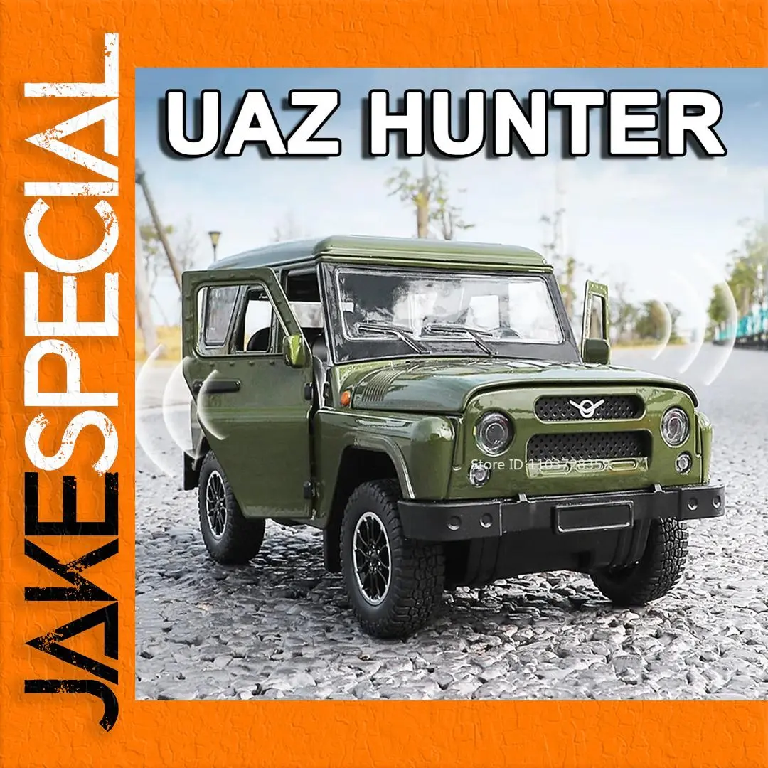 1:18 UAZ Hunter Diecast Model Replica 1 1:18 UAZ Hunter Diecast Model Replica