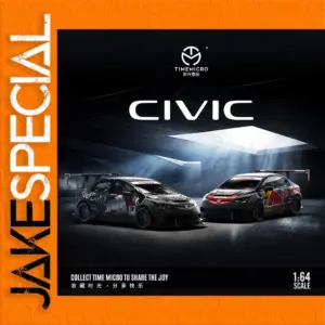1:64 Scale Honda Civic Diecast Model