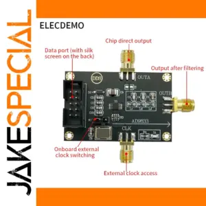 High-Speed AD9833 DDS Signal Generator Module