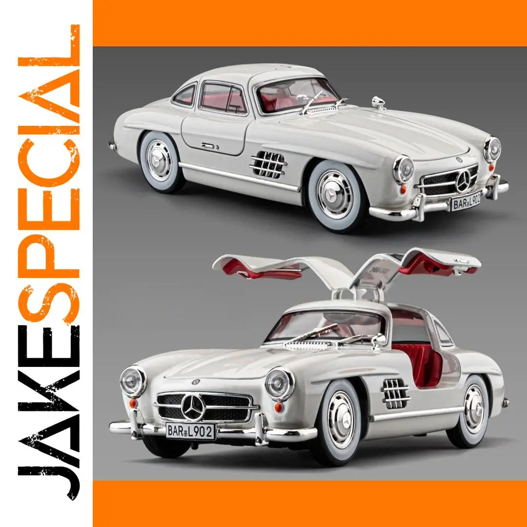 1:24 Mercedes-Benz 300SL Vintage Diecast Model 1 1:24 Mercedes-Benz 300SL Vintage Diecast Model