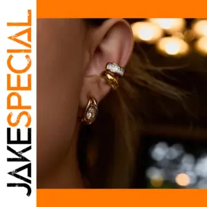 Water Drop Stainless Steel Earrings JDE0103028