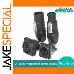 Heavy-Duty Waterproof Power Plugs for Outdoor Use
