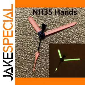 Pink Watch Hands Set for SKX007 NH35