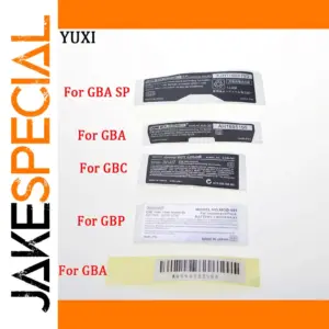 GBA & GBC Sticker Set with Precise Fit