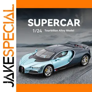 Blue 1:24 Bugatti Tourbillon Scale Model