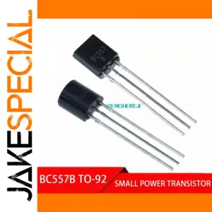 Set of 100 BC557B Transistors for Electronics