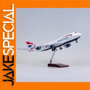 British Airways B747 1:150 Scale Model, 47cm