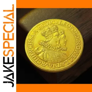 Vintage Bavarian Max II Gold Replica Coin