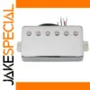 Chrome Humbucker for Guitars with Alnico V Magnet