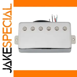 Chrome Humbucker for Guitars with Alnico V Magnet