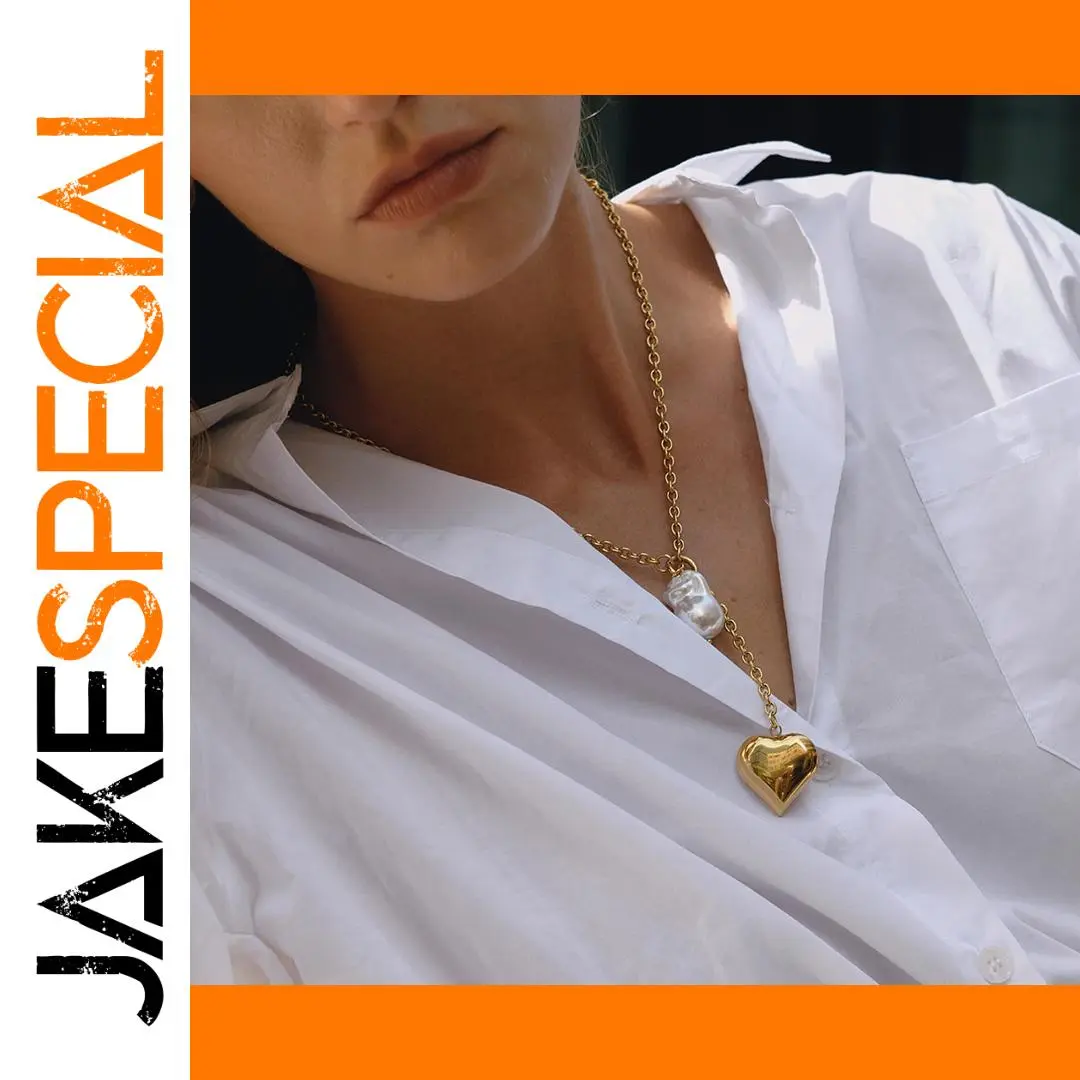 Stainless Steel Gold-Tone Y Necklace JDN0308006 1 Stainless Steel Gold-Tone Y Necklace JDN0308006