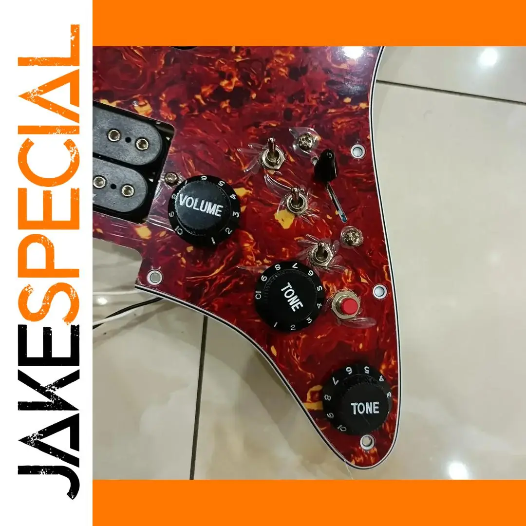 Vibrant Prewired Guitar Pickguard for Strat 1 Vibrant Prewired Guitar Pickguard for Strat