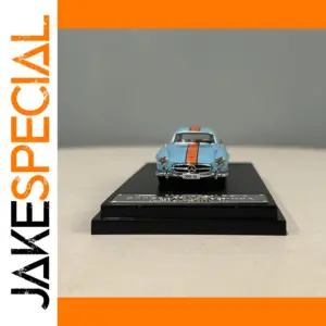 Benz 300 SL Gulf 1:64 Scale Static Model