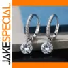Elegant Water Drop Cubic Zirconia Earrings for Women